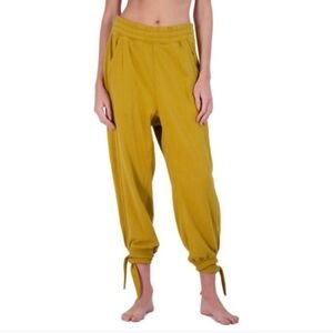 FP movement by free people circle hem tie cropped length jogger pants NWOT